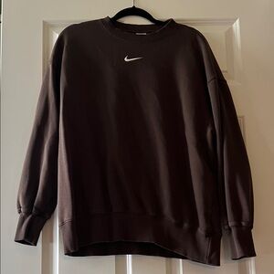 Nike Dark Brown Crewneck Sweater